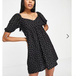 Polka Dot Smock Dress - (Miss Selfridge)